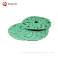 Hook And Loop Green Film Sandpaper Discs